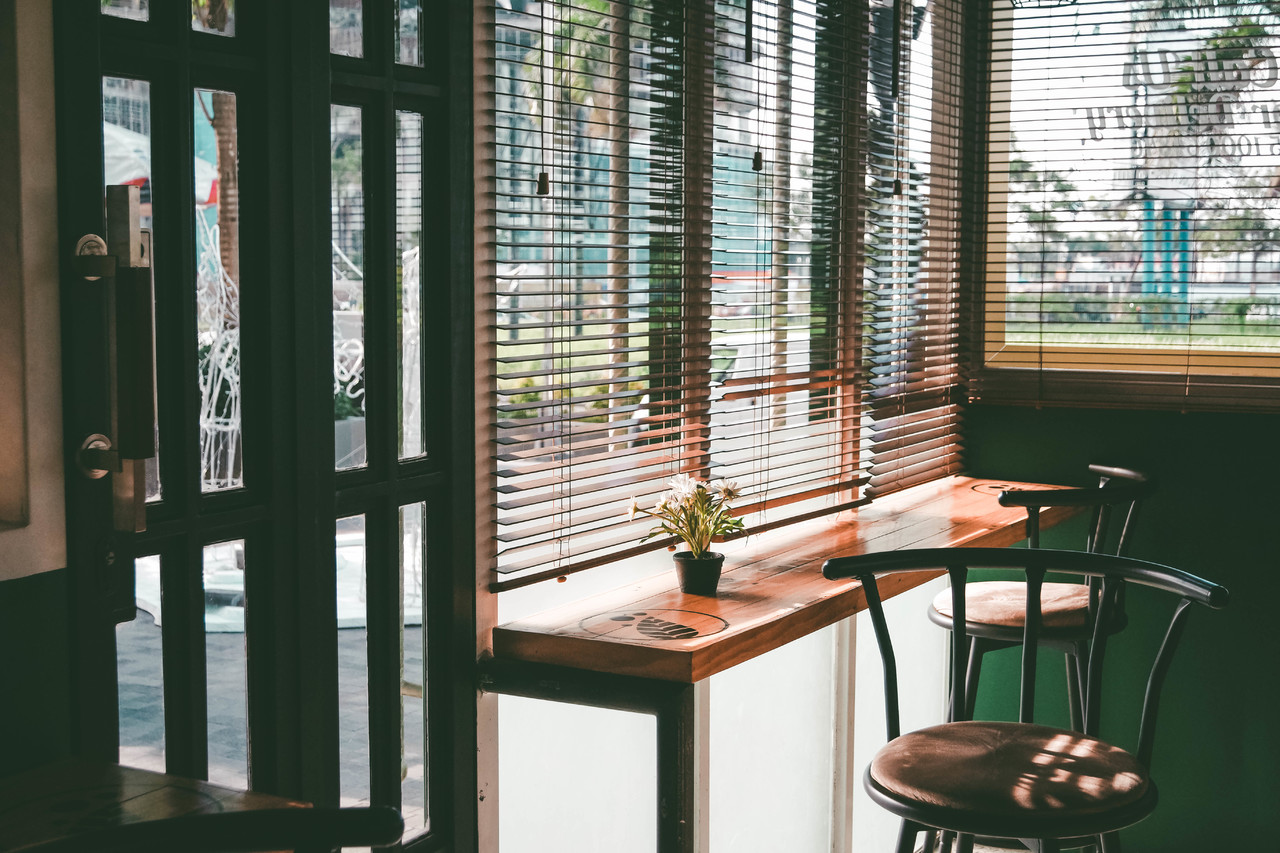 wood blinds